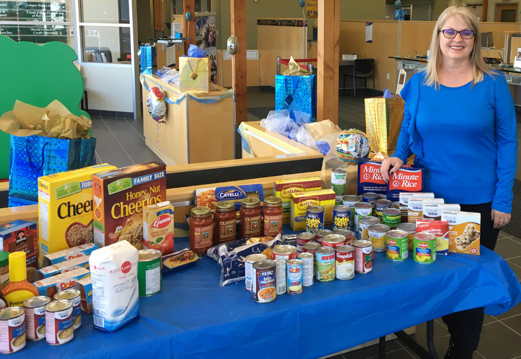 PSCU Annual Food Drive (Credit Union Week October 16-20, 2017)