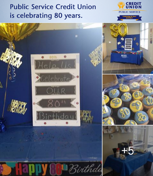 PSCU Celebrating 80 Years