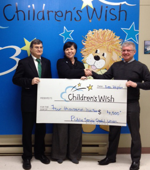 Children’s Wish Foundation $4,500 (2014)