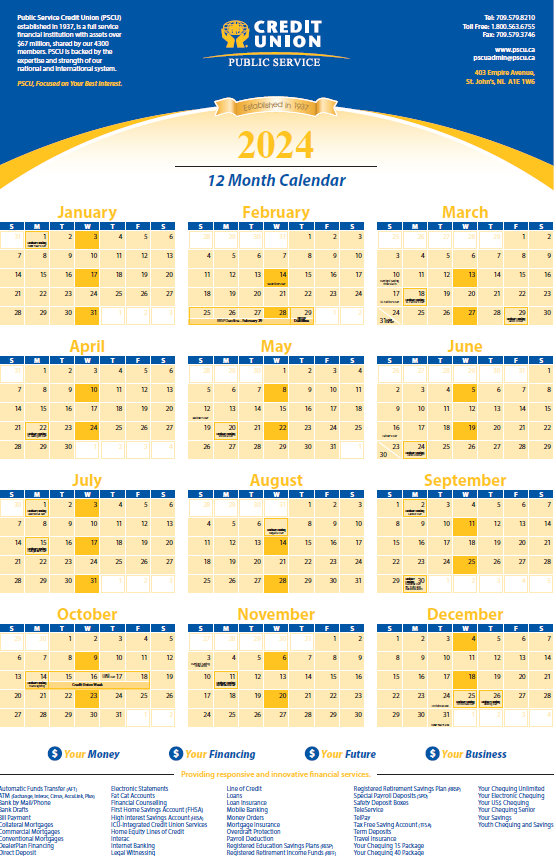 PSCU 2024 Calendar (PDF)