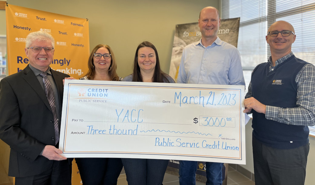 PSCU is proud once again to sponsor YACC with a $3,000 contribution in 2023!